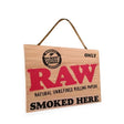 RAW | WOODEN SIGN Flag · Sign ONE