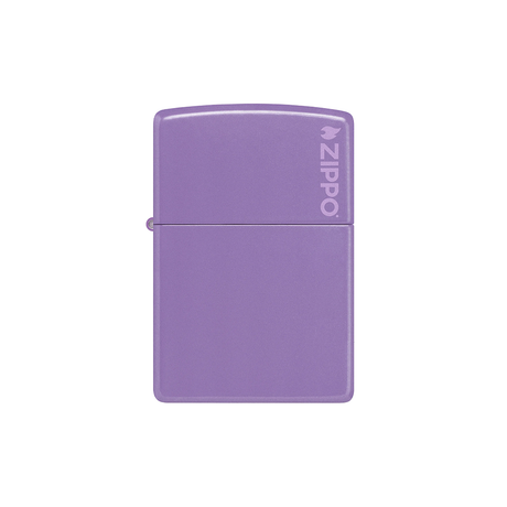 Zippo 46681ZL Classic Smoky Lavender Zippo Logo Zippo Lighter ONE