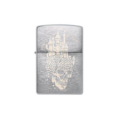 Zippo 46477 Skull Castle Design Zippo Lighter ONE