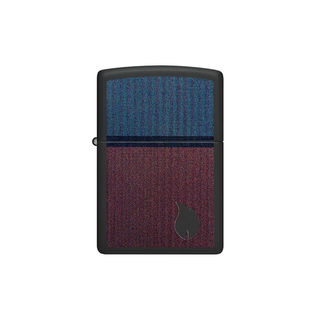 Zippo 46476 Color Block Two Tone Flame Zippo Lighter ONE