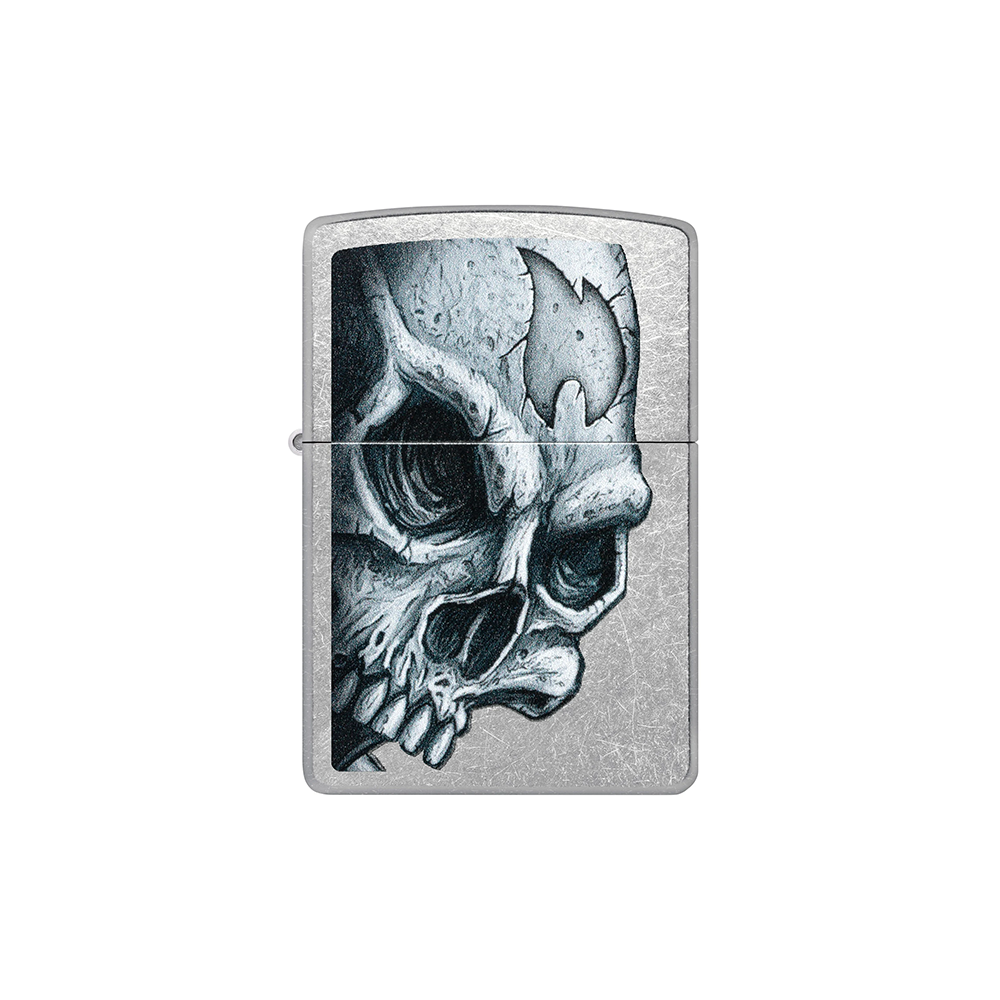 Zippo 46587 Skull & Flame Horror · Goth ONE