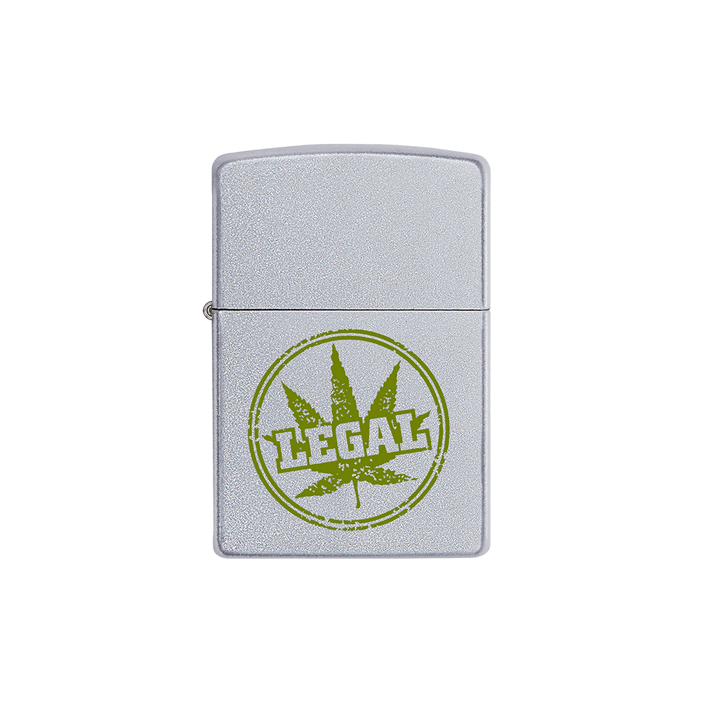 Zippo 205-064489 Legal Leaf Stamp Zippo Lighter ONE