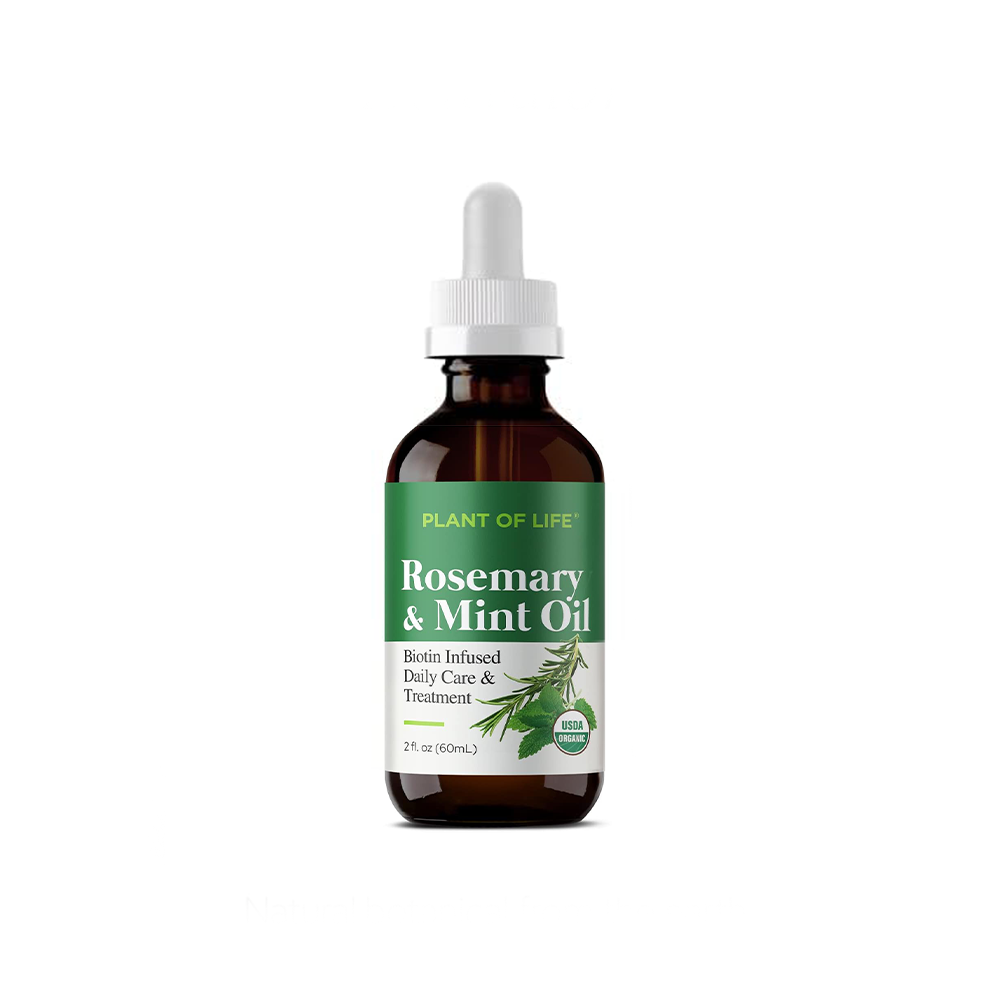 Plant of Life | Rosemary Mint Essential Oil for strengthening Hair & Skin (2oz / 60mL) Skincare Neo Wholesale Co.