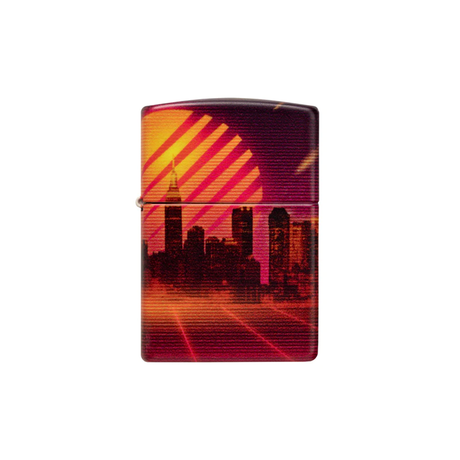 Zippo 48505 Cyber City Design Zippo Lighter ONE