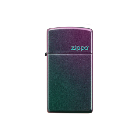 Zippo 49267ZL Slim® Iridescent with Zippo Logo Zippo Lighter ONE