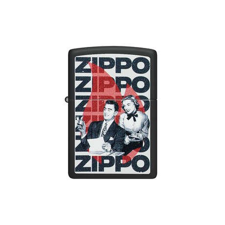 Zippo 46475 Vintage Zippo Design Zippo Lighter ONE