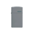 Zippo 49527ZL Slim Flat Grey Zippo Logo Zippo Lighter ONE