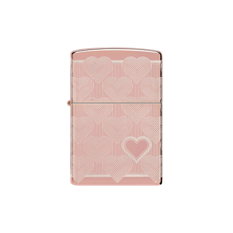 Zippo 49811 Heart Design Zippo Lighter ONE