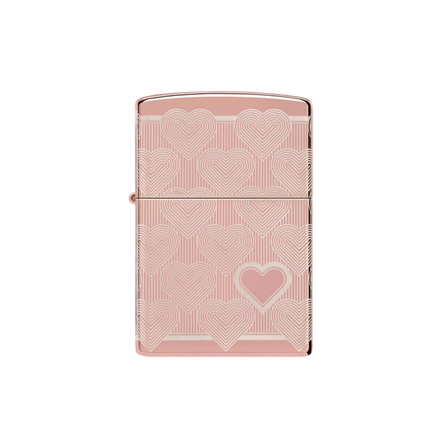 Zippo 49811 Heart Design Zippo Lighter ONE