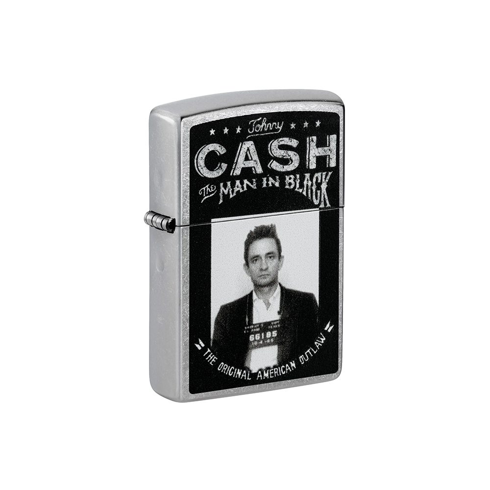 Zippo 75822 THE ORIGINAL AMERICAN OUTLAW Johnny Cash Zippo Lighter ONE