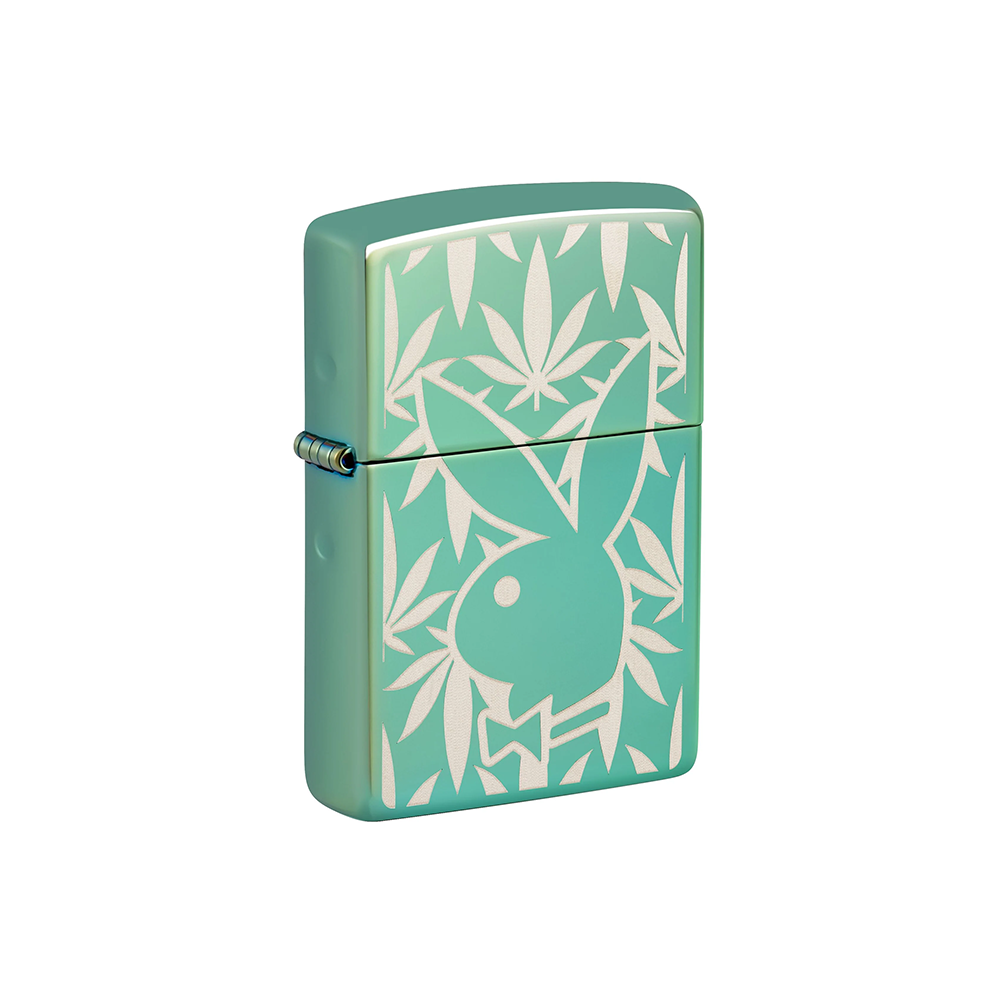 Zippo 28129 - 111129 Playboy Leaf Green Souvenir · Licensed ONE