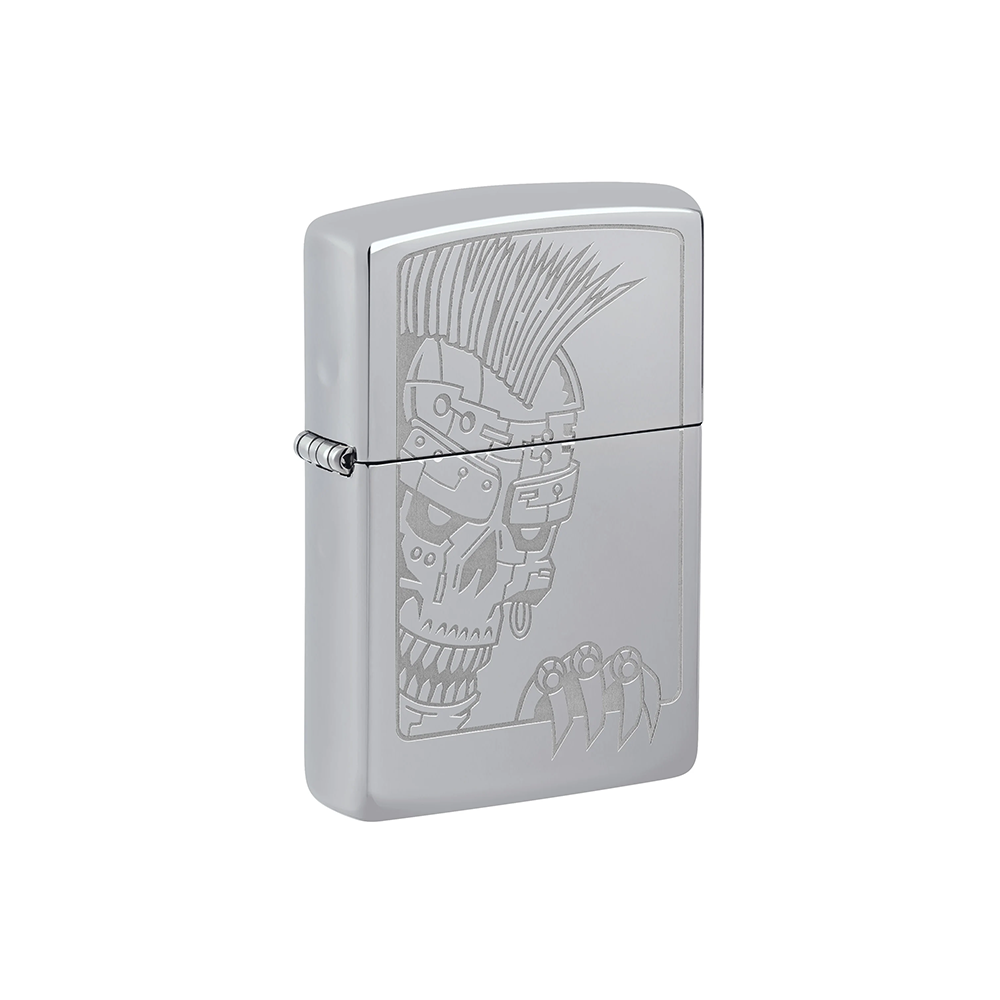 Zippo 46426 Mohawk Skull Horror · Goth ONE