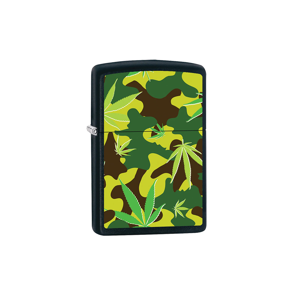 Zippo 218-064556 Black Matte Camo Zippo Lighter ONE