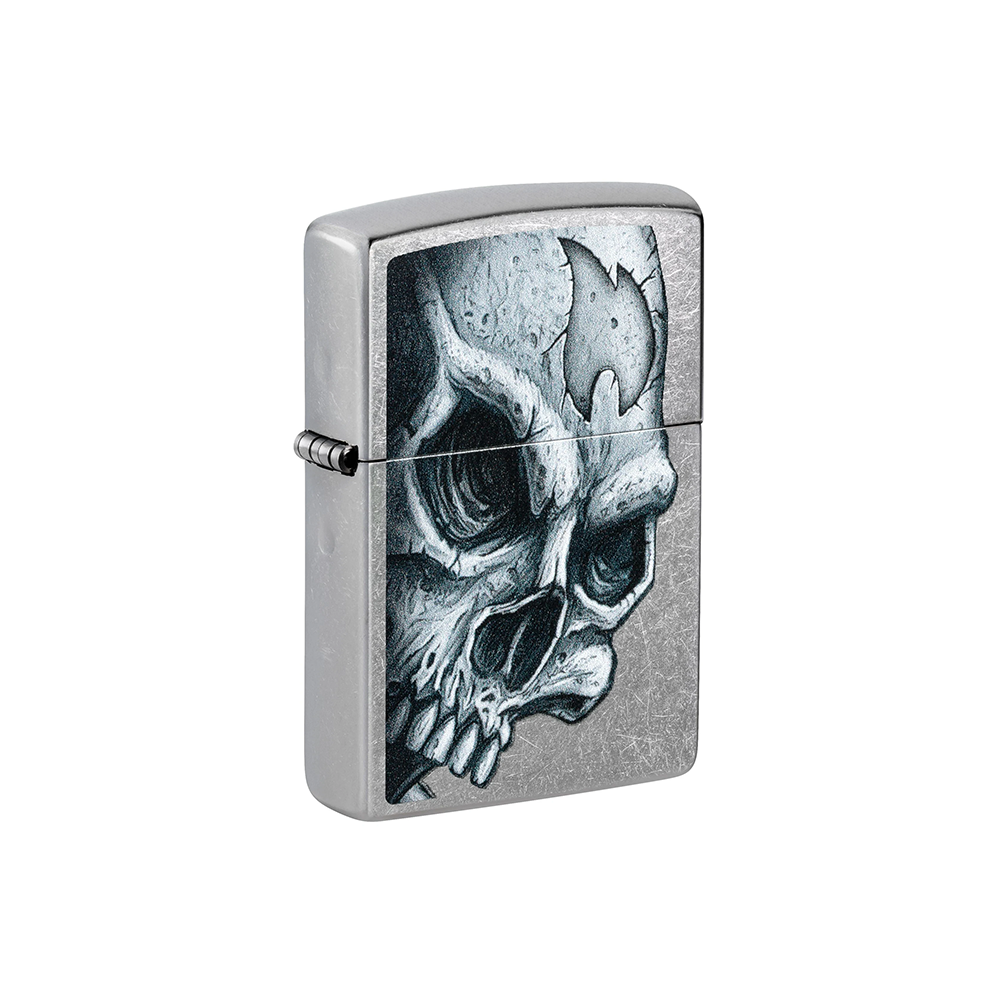 Zippo 46587 Skull & Flame Horror · Goth ONE