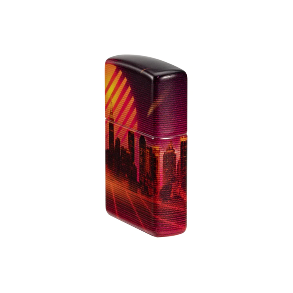 Zippo 48505 Cyber City Design Zippo Lighter ONE