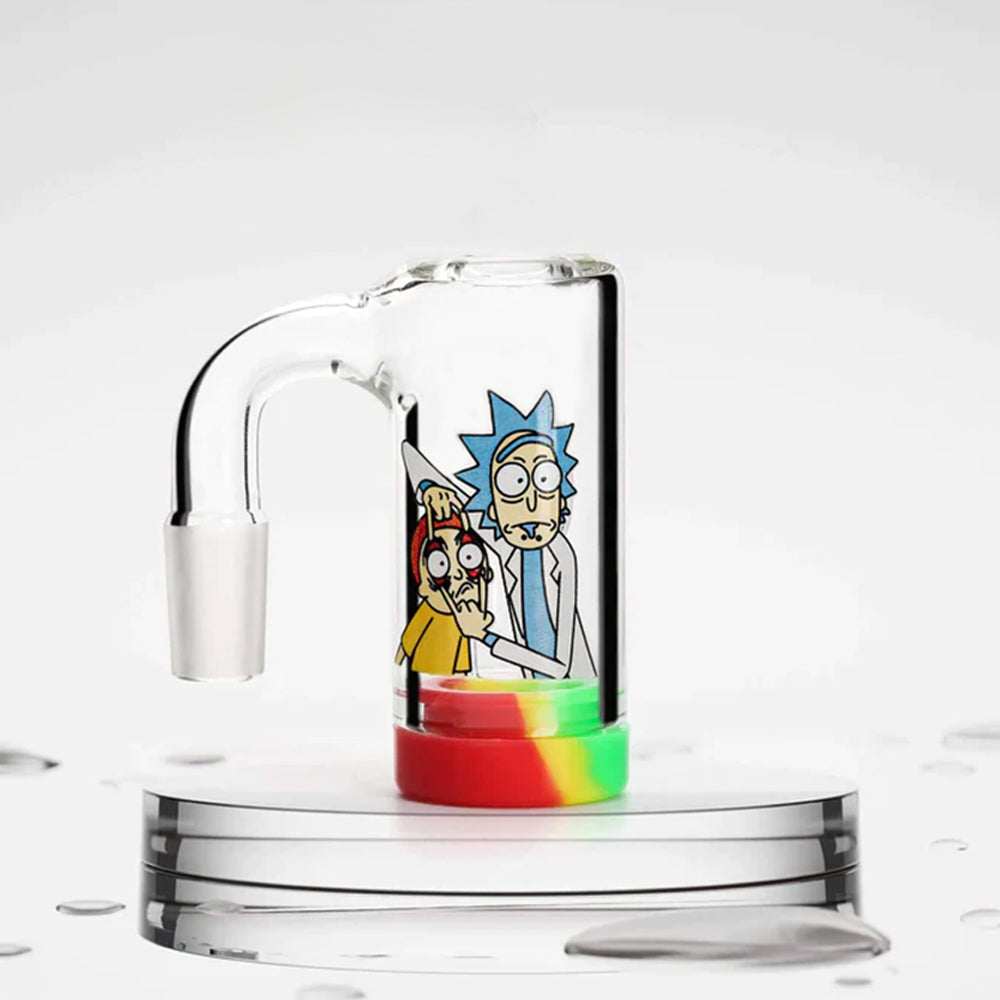 Gotoke | 2.9" Reclaim Glass Catcher Kit with Silicone container Ashcatcher · Percolator · Filter · Mouthpiece Gotoke