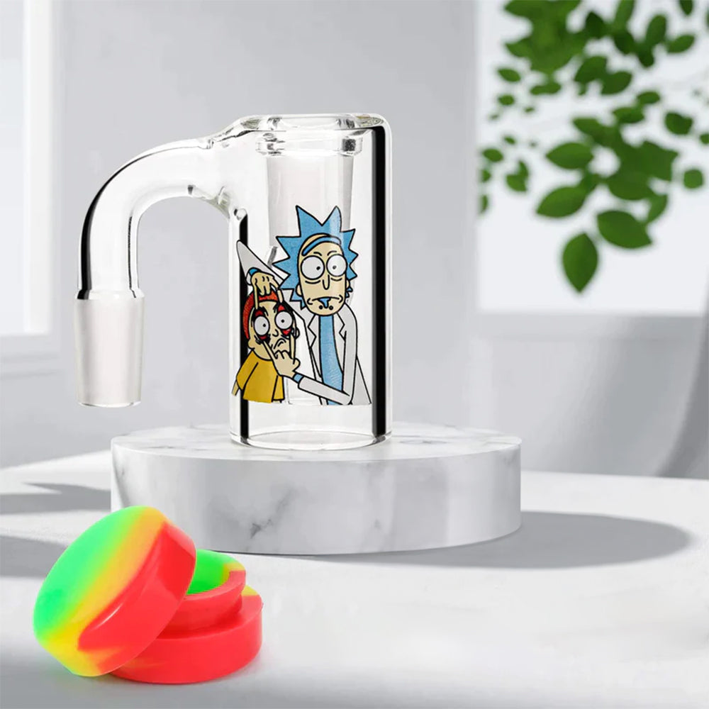 Gotoke | 2.9" Reclaim Glass Catcher Kit with Silicone container Ashcatcher · Percolator · Filter · Mouthpiece Gotoke