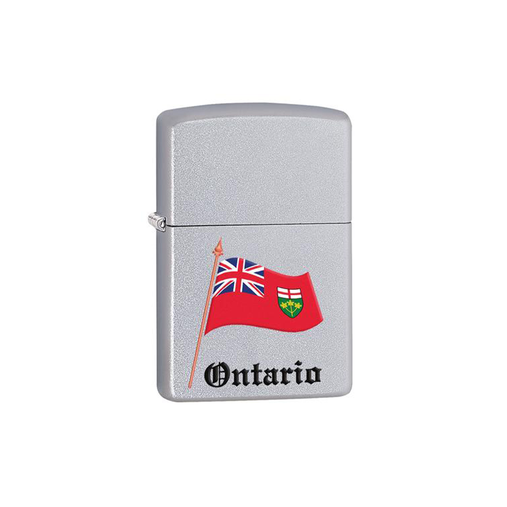 Zippo 078157 Souvenir Flag of Ontario Zippo Lighter ONE