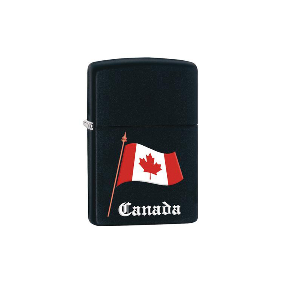 Zippo 218-078237 Souvenir Flag of Canada Zippo Lighter ONE