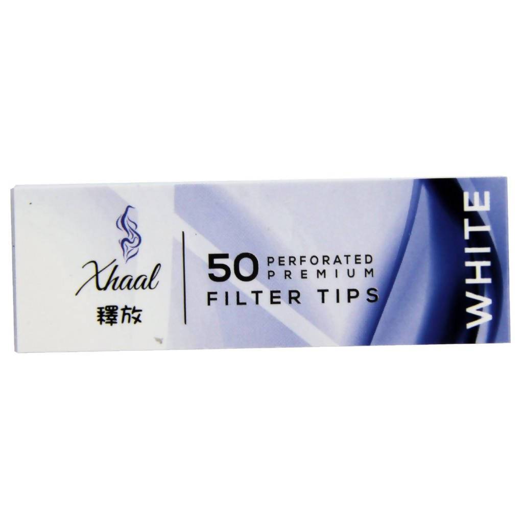 Paper Filters | Box of 50 Filter Tip Xhaal Inc White