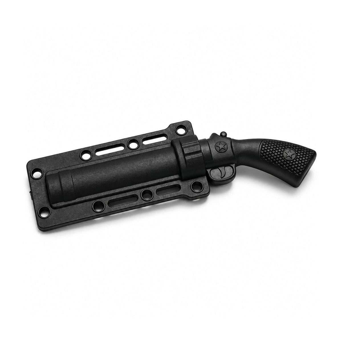 5.7" Rainbow Revolver Mini Fixed Blade Knife with Sheath Fixed Blade Knife Super Supplys Inc
