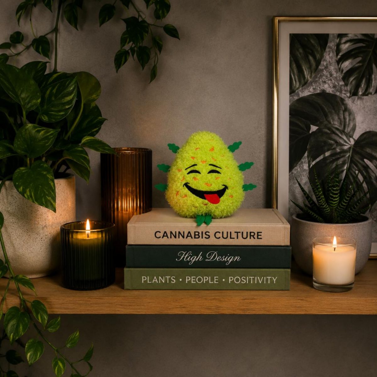 Bud the Weed Nug | 420 Dog Toy & Collectible Plush For Pet PAW20