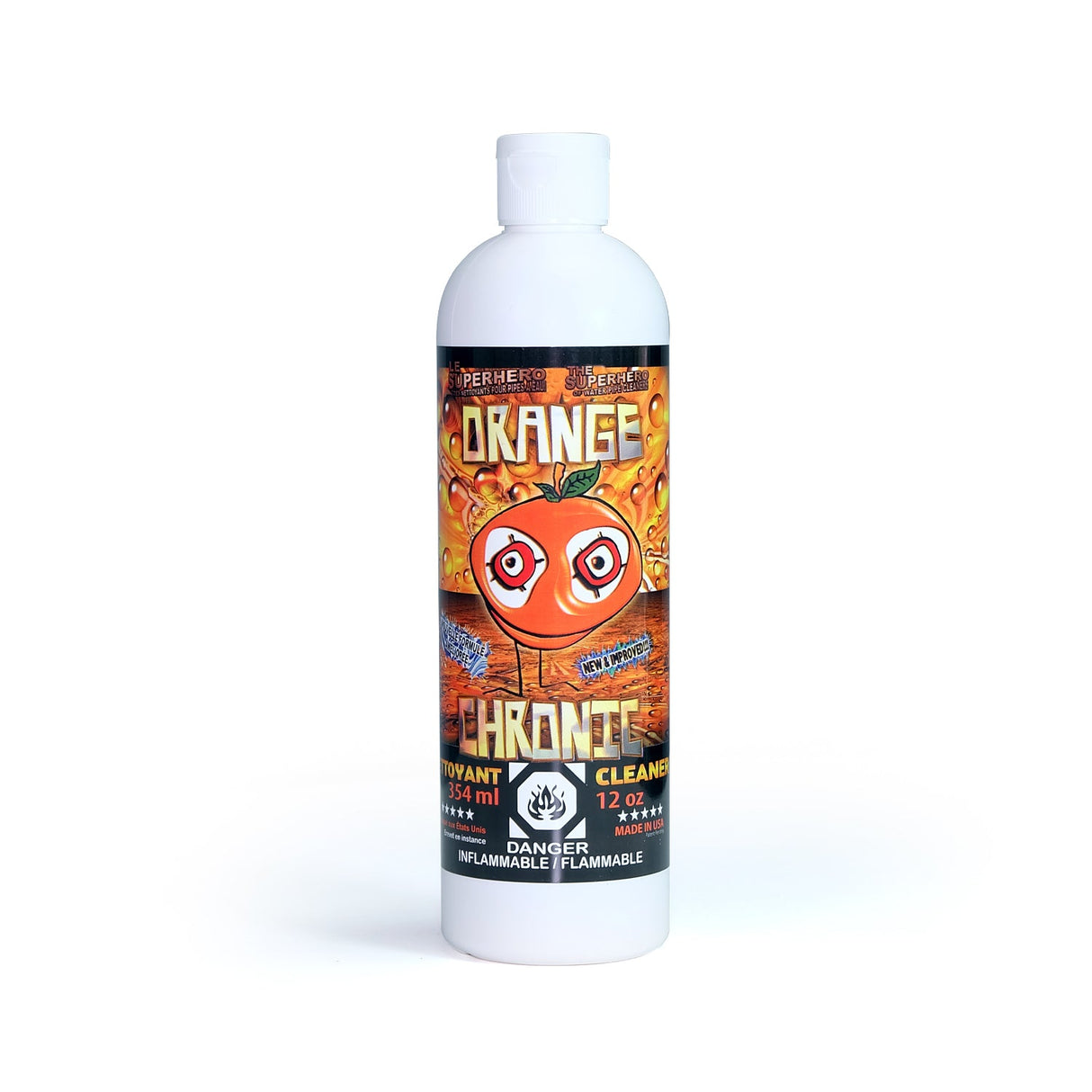 Orange Chronic | Cleaner 12OZ BOX/12 Cleaner LEHIGH WHOLESALE
