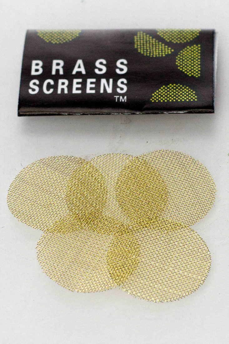 High Quality Metal screen 100 packs Metal Screen ONE Brass screen