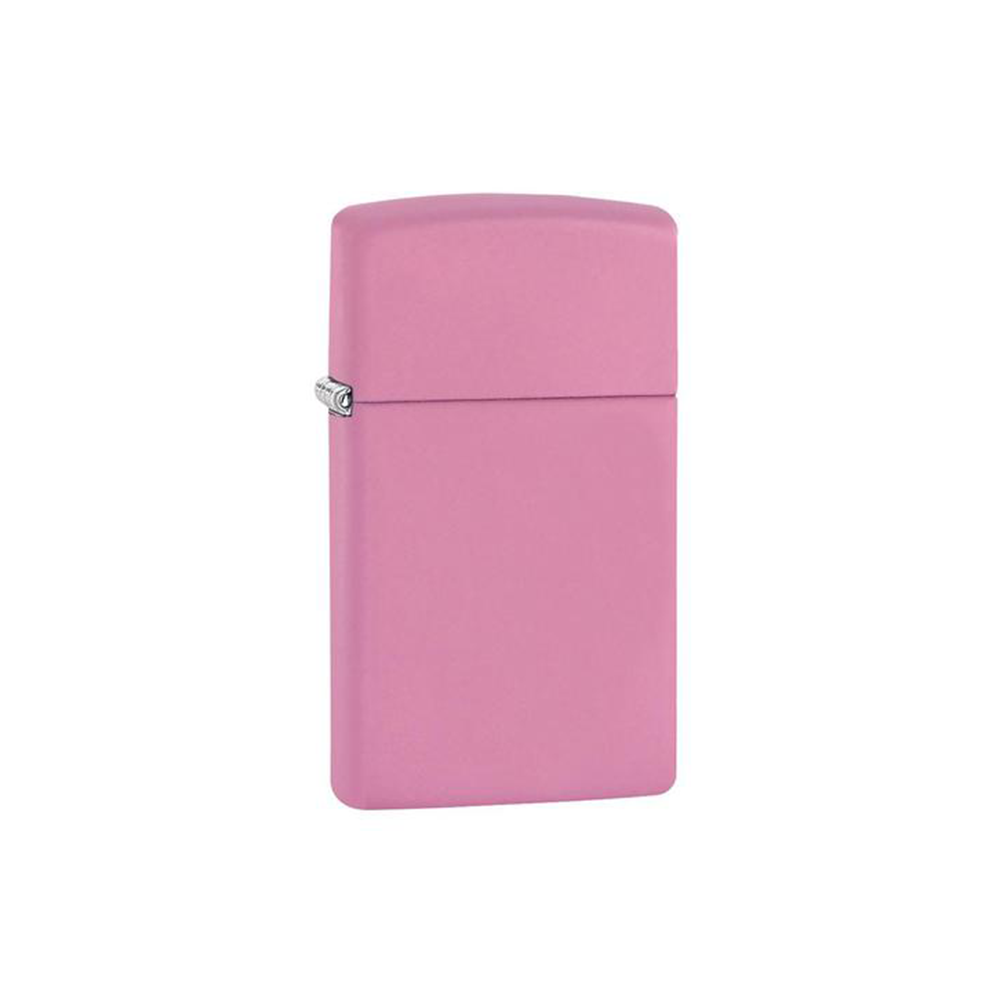 Zippo 1638 Slim Pink Matte Zippo Lighter ONE