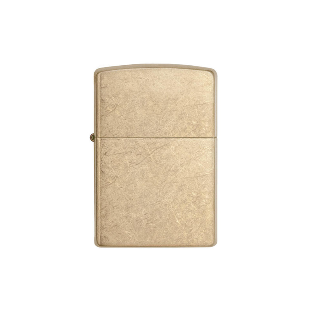 Zippo 28496 Armor® Tumbled Brass Basic · Pattern ONE