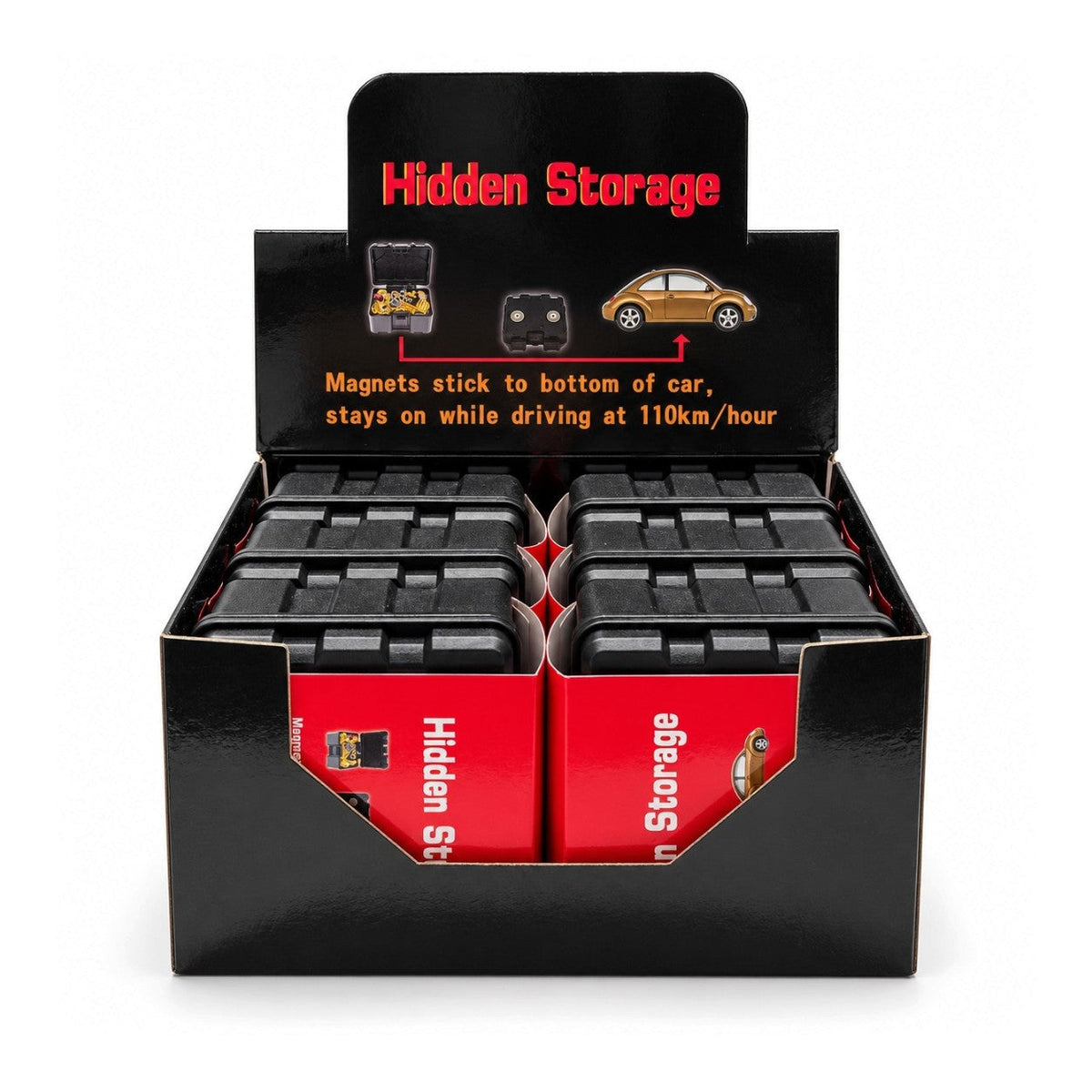 Magnetic Hidden Storage Box – 6PCS Display Case Super Supplys Inc Default Title
