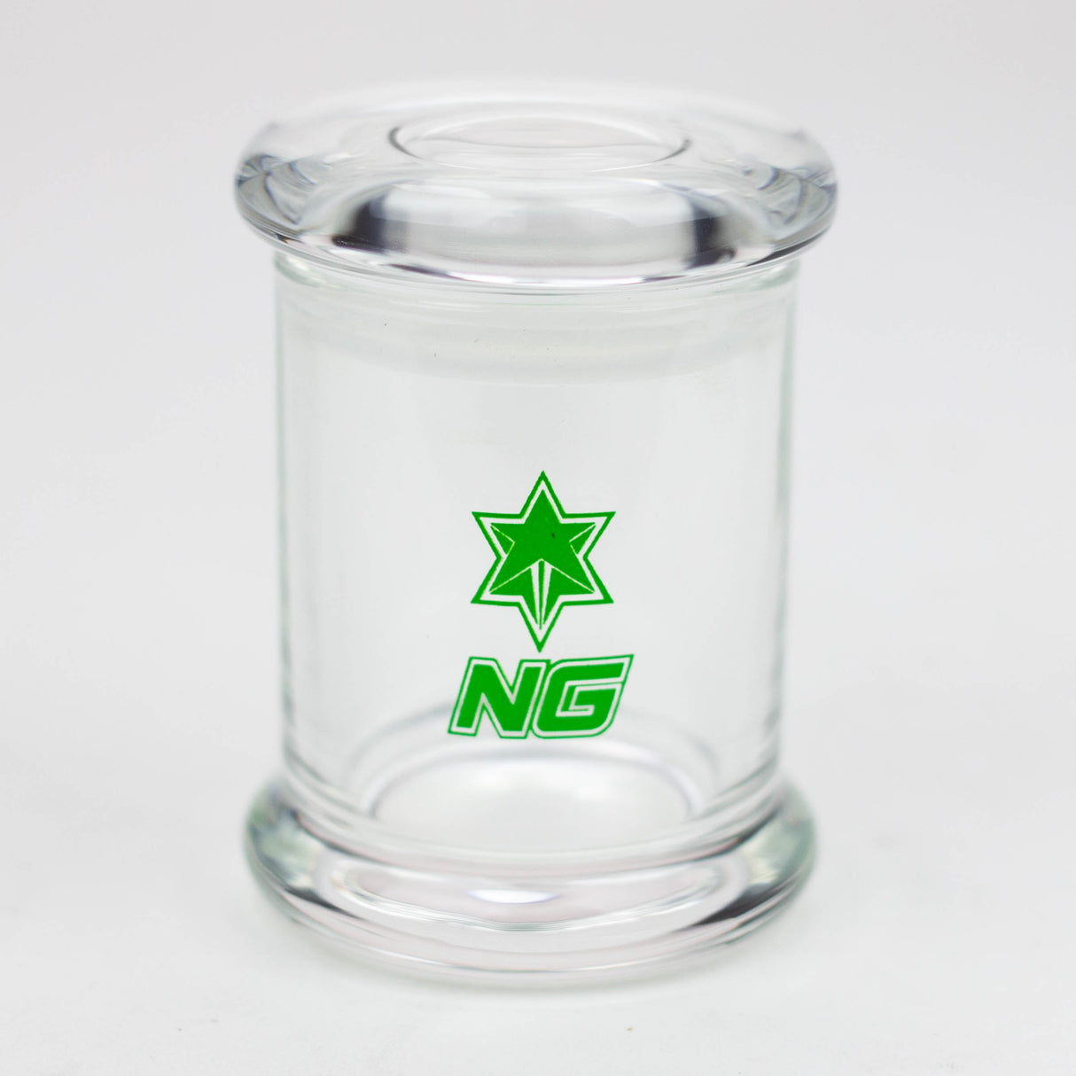 NG - Airtight Cylinder Glass Jar Jar High-End Brands Glass Small (3"x2")