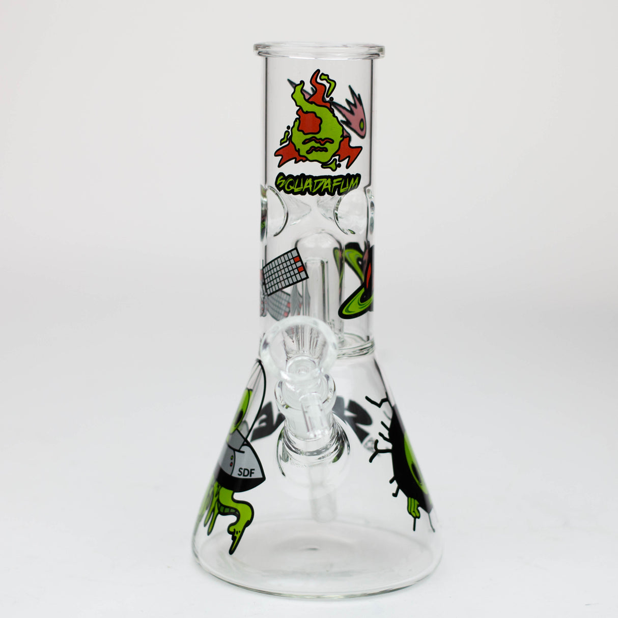 Squadafum Glass Ice Bong Percolator Stickers Glass Bong Squadafum Canada