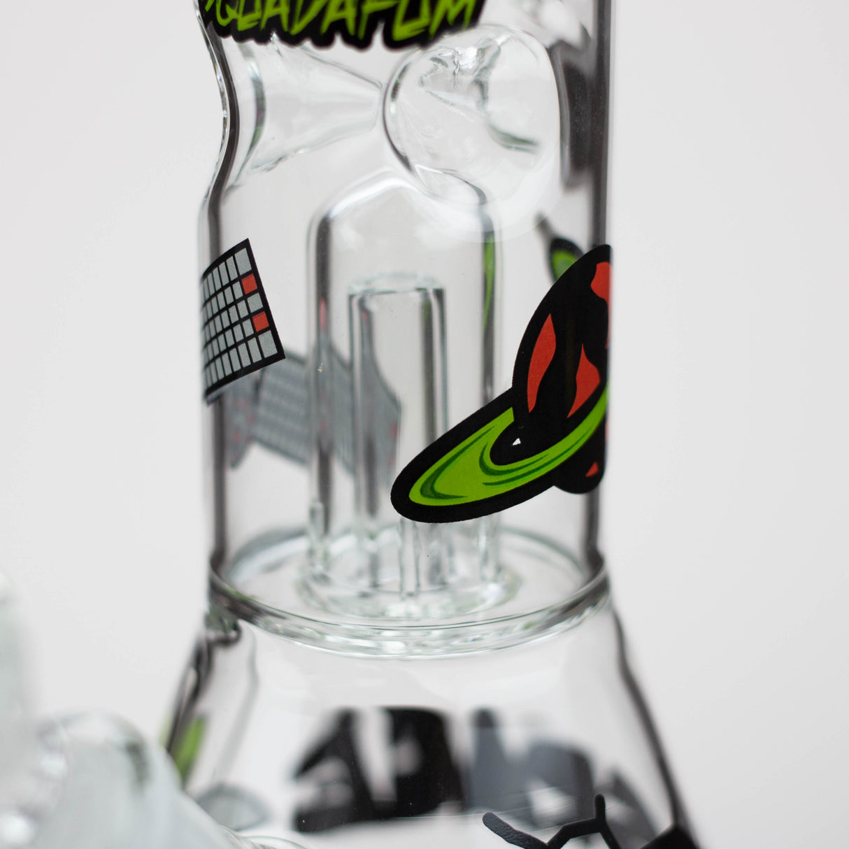 Squadafum Glass Ice Bong Percolator Stickers Glass Bong Squadafum Canada