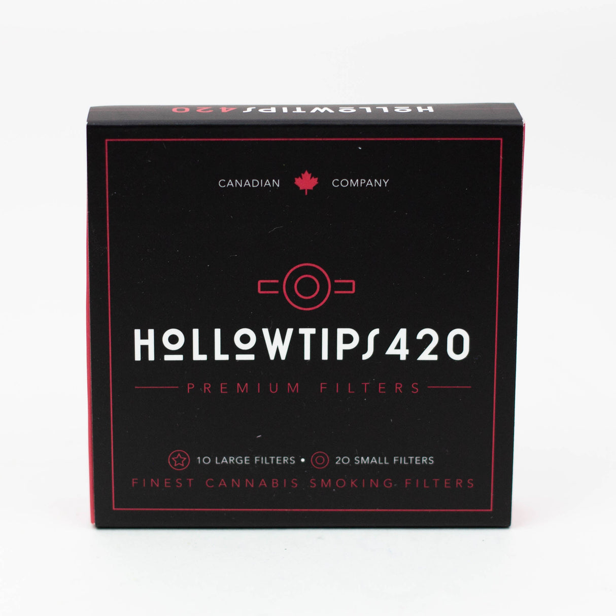 HOLLOWTIPS420 FINEST SMOKING FILTER Box of 20 Filter Tip Hollowtips420