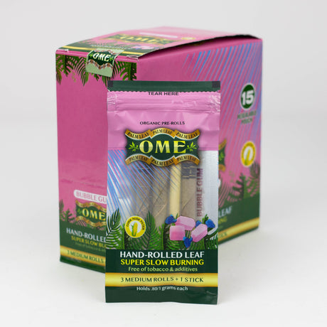 OME-Hand-Rolled flavor Medium wraps Box of 15