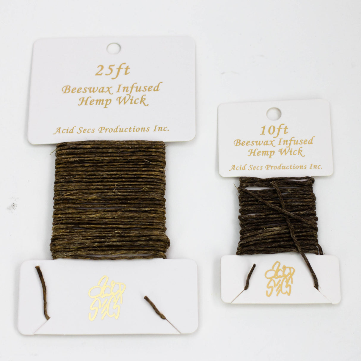 Acid Secs - Beezwax Infused Hemp Wicks Single Pack Acid Secs Productions Inc.