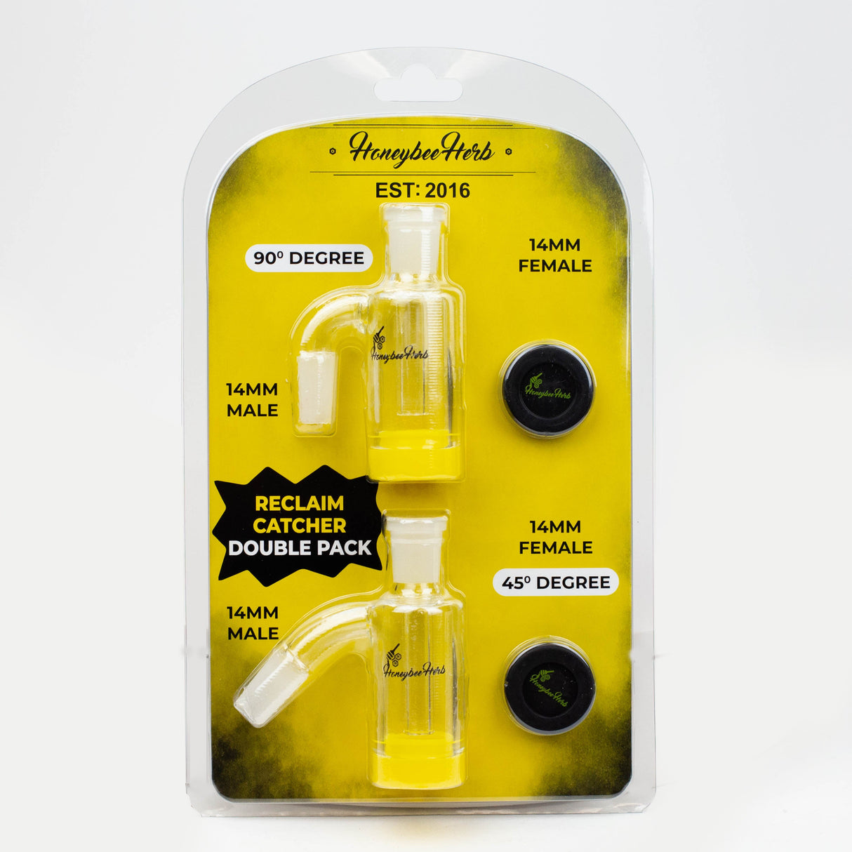 Honeybee Herb - Reclaim Catcher Double Pack Cap · Dabber · Insert · Clip · Nail Honeybee Herb