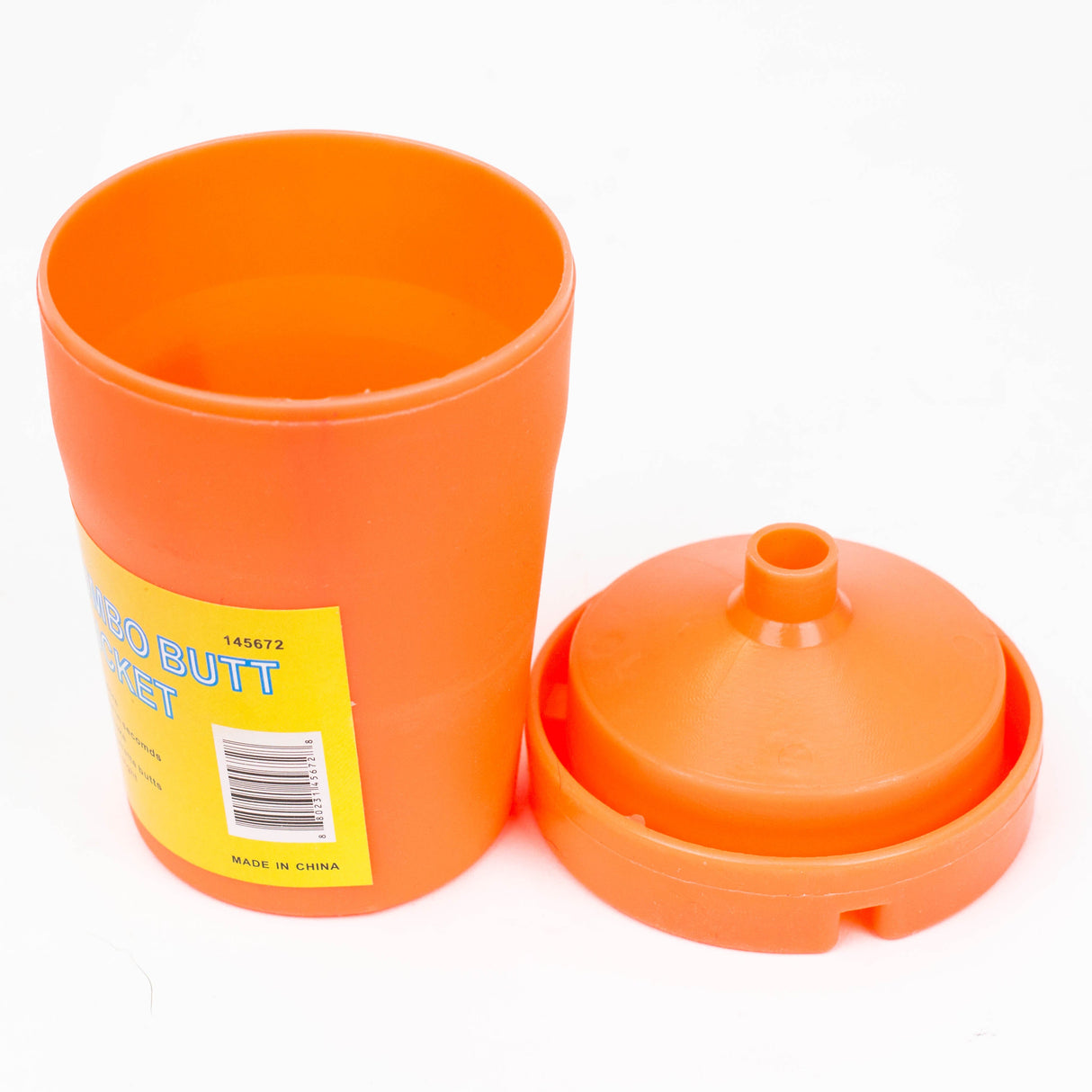 Jumbo Butt Bucket Extinguishing Ashtray Box of 12 Plastic Ashtray BANKA