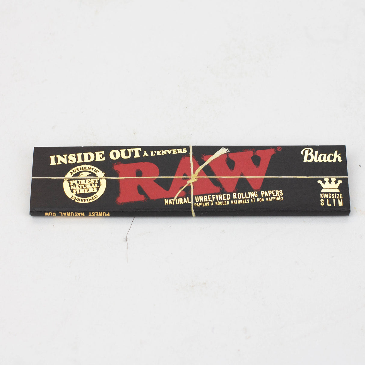 RAW Black Inside Out King slim Rolling Paper King Size ONE