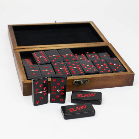 RAW Double Six Dominoes Game ONE