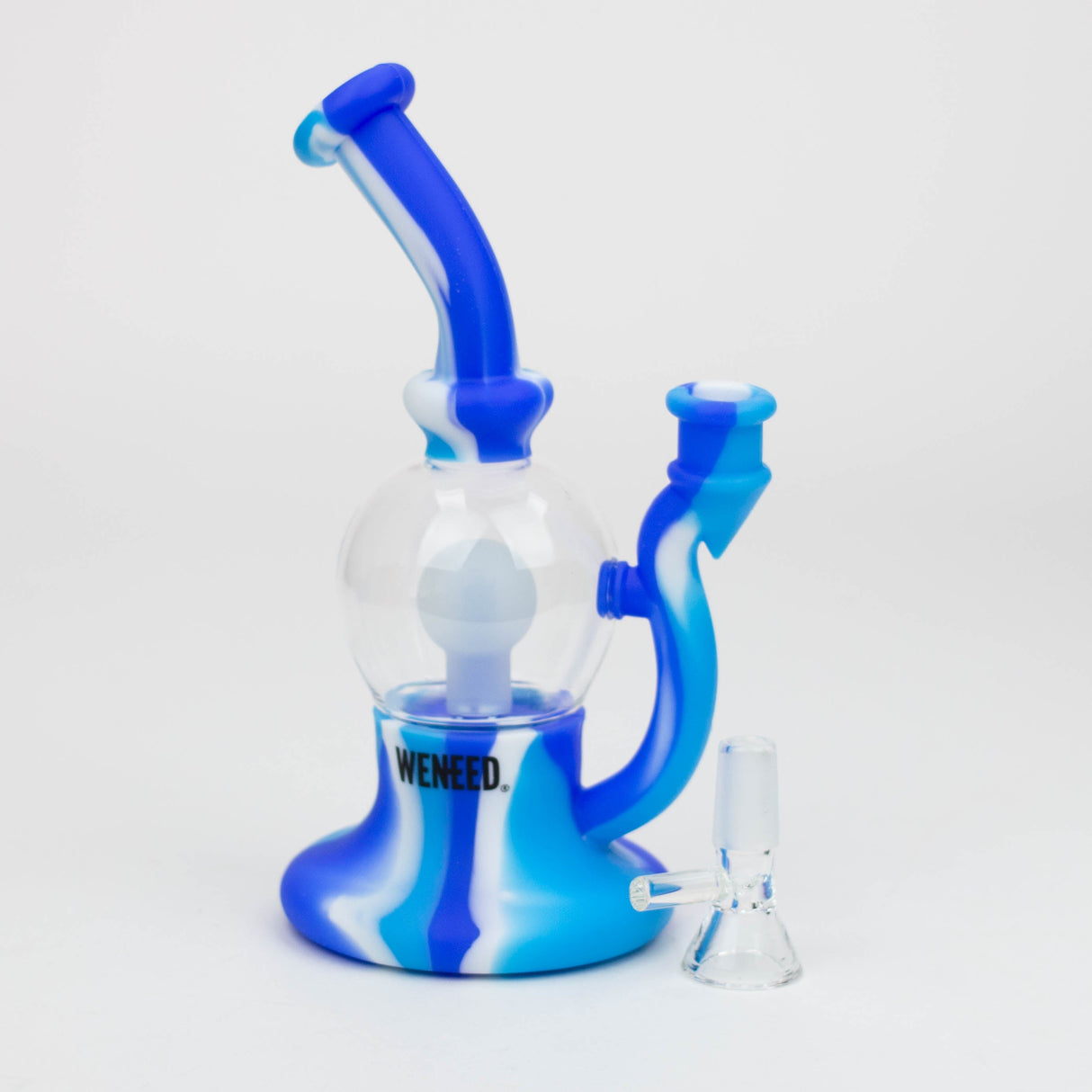 WENEED®- 8" Silicone Bulb bong Resin · Silicone Rig WENEED®