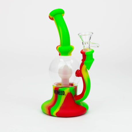 WENEED®- 8" Silicone Bulb bong Resin · Silicone Rig WENEED® Rasta