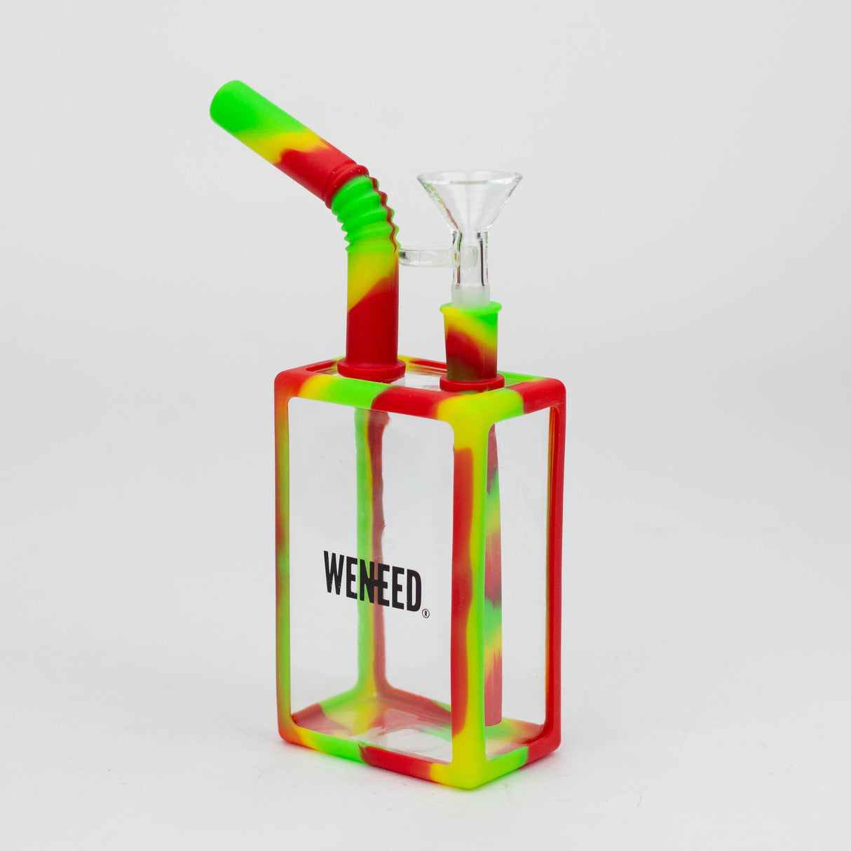 WENEED®- 8" Silicone Juice Box bong Resin · Silicone · Plastic Bong WENEED® Rasta
