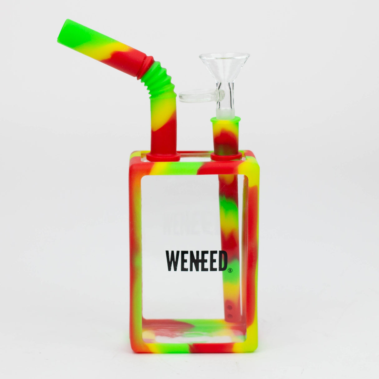 WENEED®- 8" Silicone Juice Box bong Resin · Silicone · Plastic Bong WENEED®