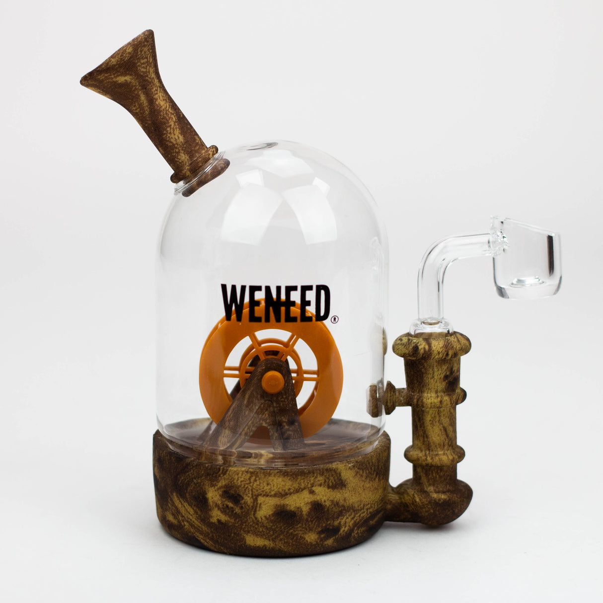 WENEED®- 6'' Waterwheel Silicone Rig Resin · Silicone Rig WENEED® Dark Brown