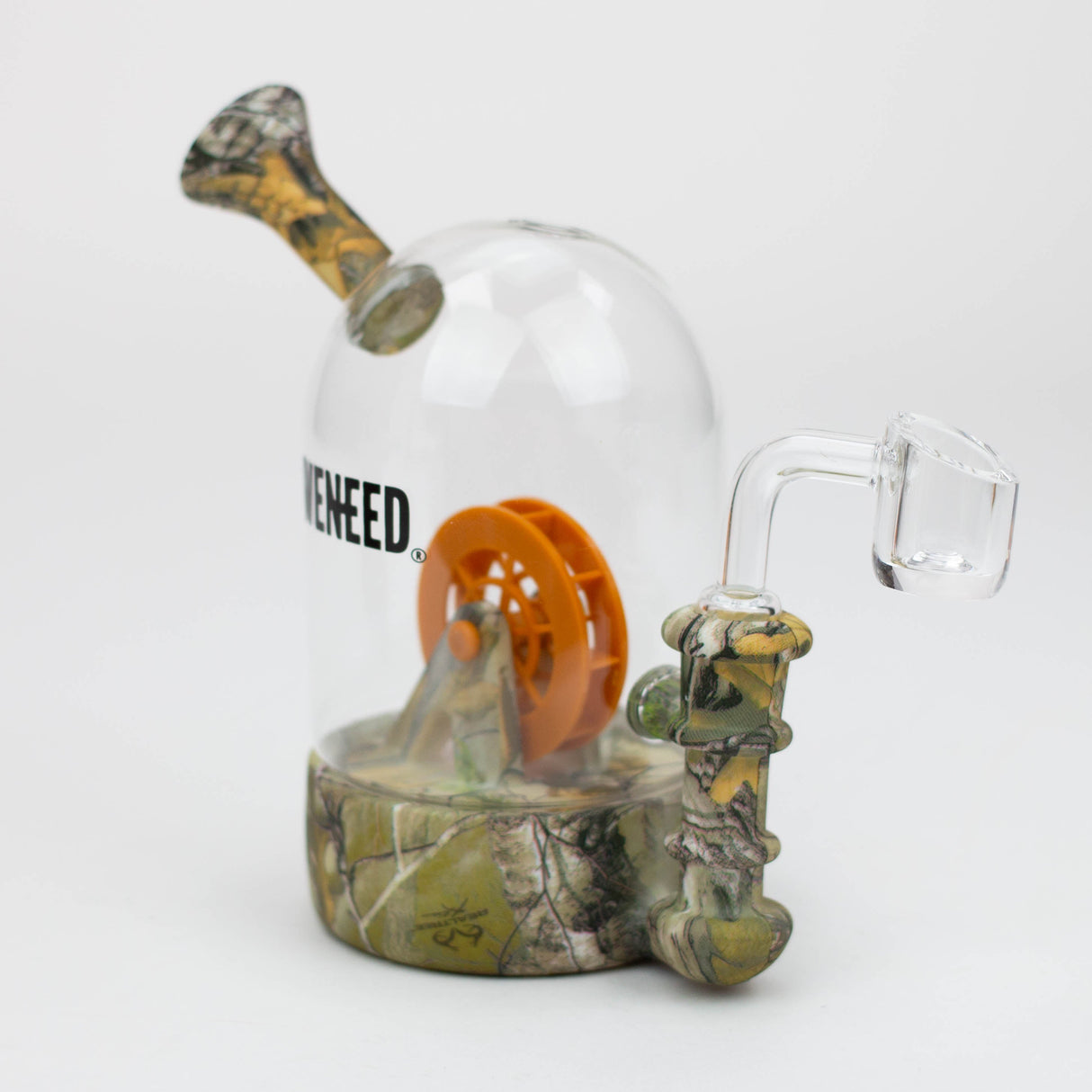 WENEED®- 6'' Waterwheel Silicone Rig Resin · Silicone Rig WENEED® Charcoal