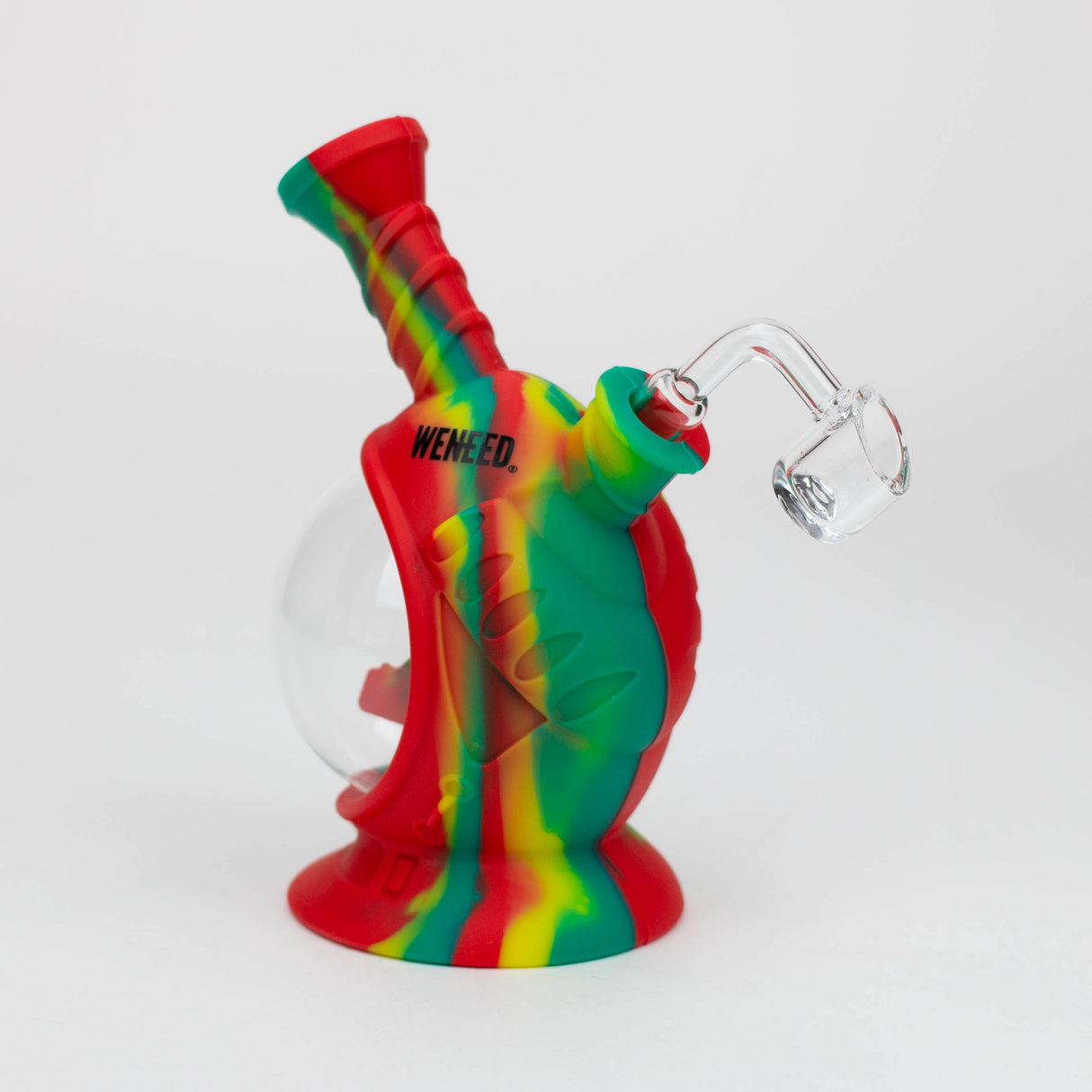 WENEED®- 7" Silicone Space Capsule Rig Resin · Silicone Rig WENEED® Rasta
