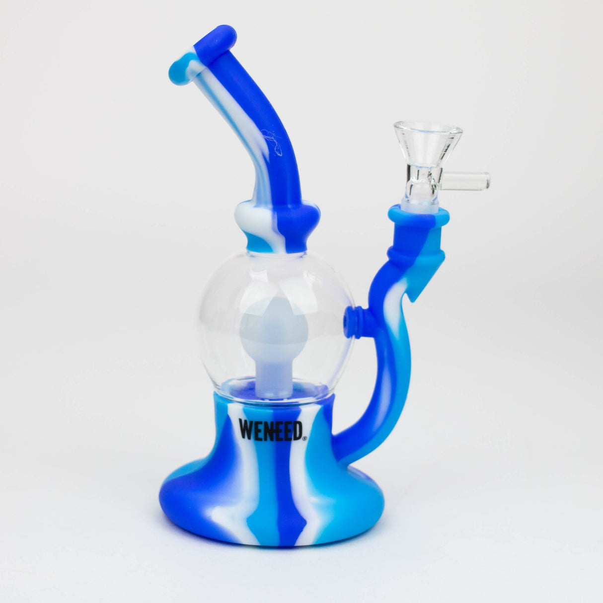 WENEED®- 8" Silicone Bulb bong Resin · Silicone Rig WENEED®