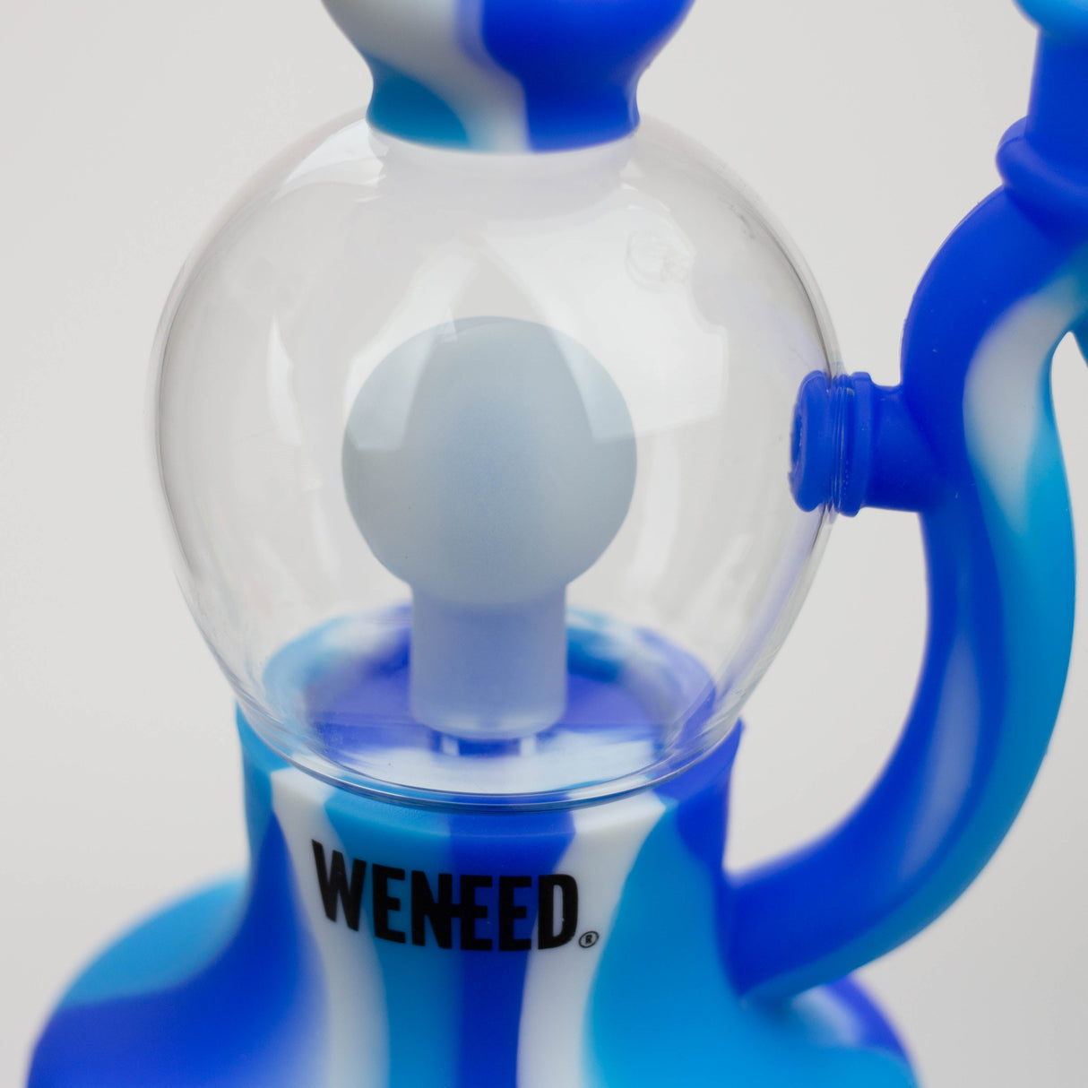 WENEED®- 8" Silicone Bulb bong Resin · Silicone Rig WENEED®
